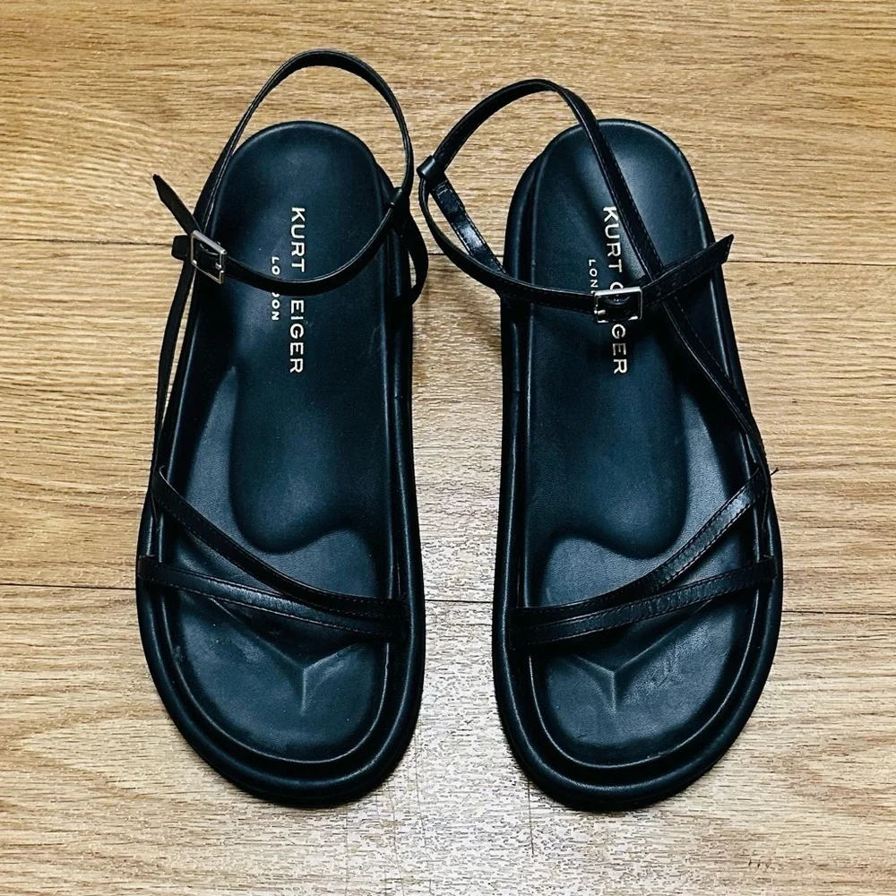 KURT GEIGER Strap Leather Sandals